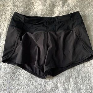 Black Lululemon shorts